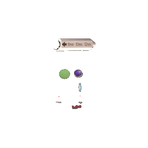 Cartridge lens set for Lutronic Clarity II (8–10–12 mm)